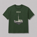 Berlin Skyline Oversized T-Shirt | Lucy's Vintage