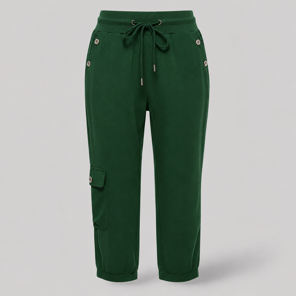 Damen Cargo-Jogginghose | Elastischer Bund & Beinabschluss