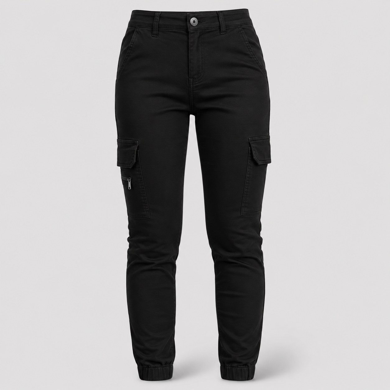 Damen Cargo-Hose Schmale Passform | Urbaner Style mit Bündchen