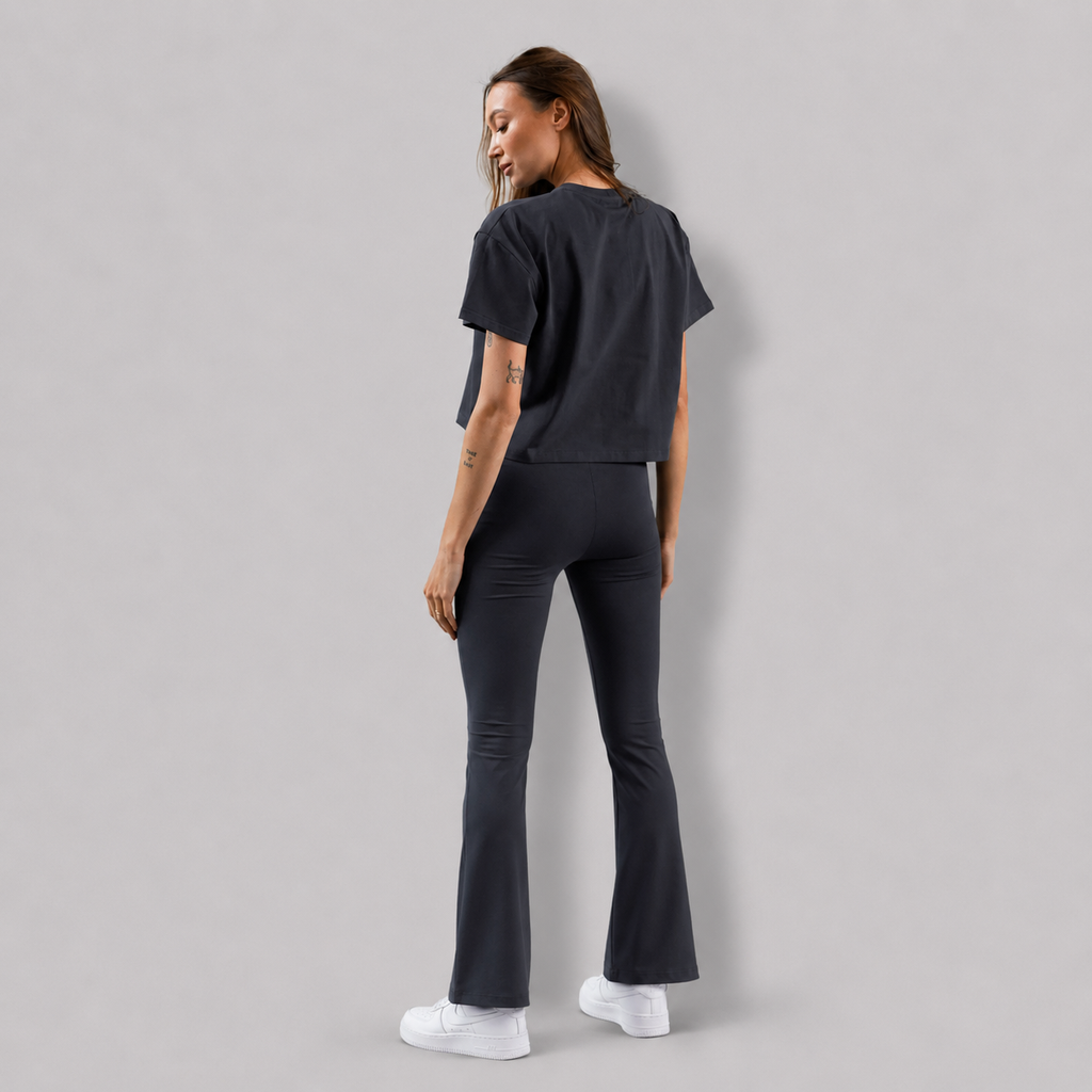 Damen Oversized Crop T-Shirt | Lucy's Vintage