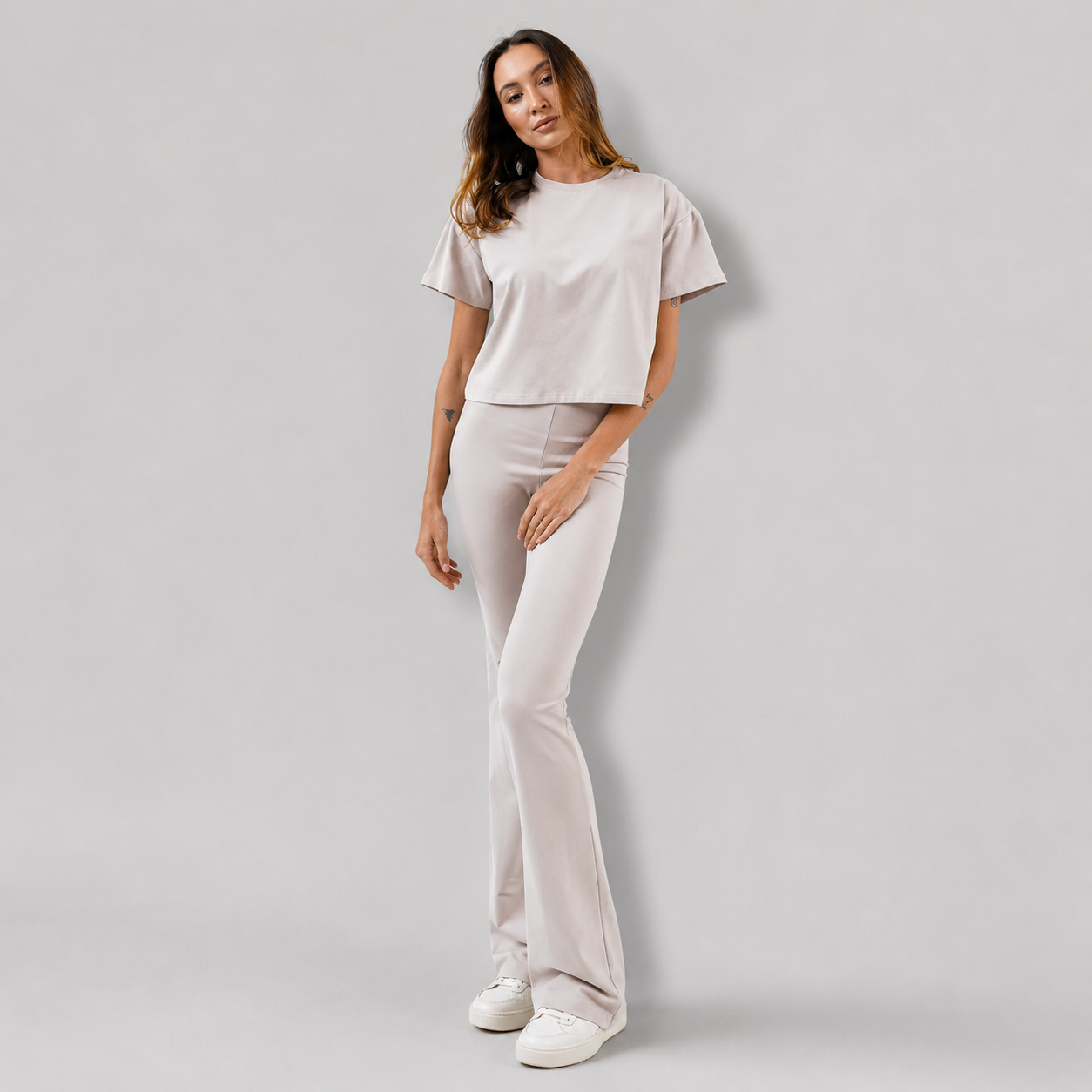 Damen Oversized Crop T-Shirt | Lucy's Vintage