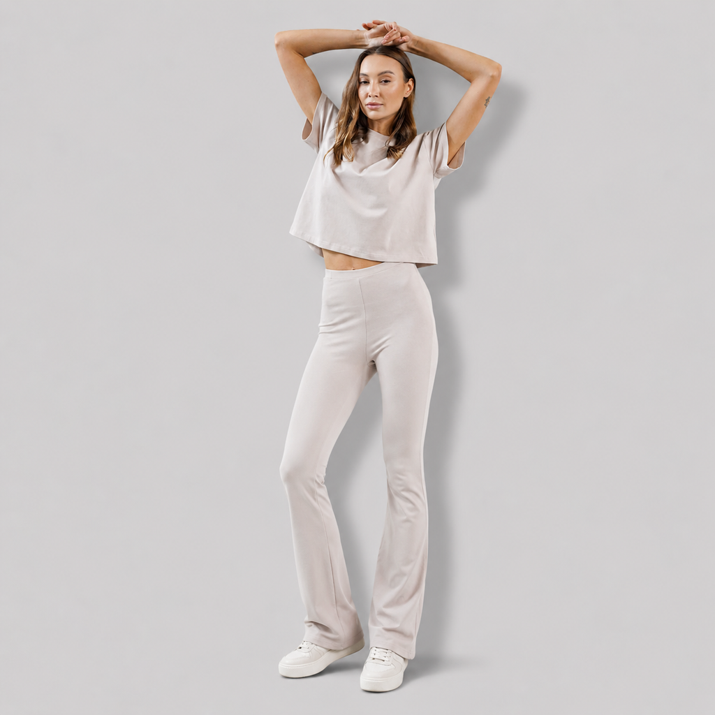 Damen Oversized Crop T-Shirt | Lucy's Vintage