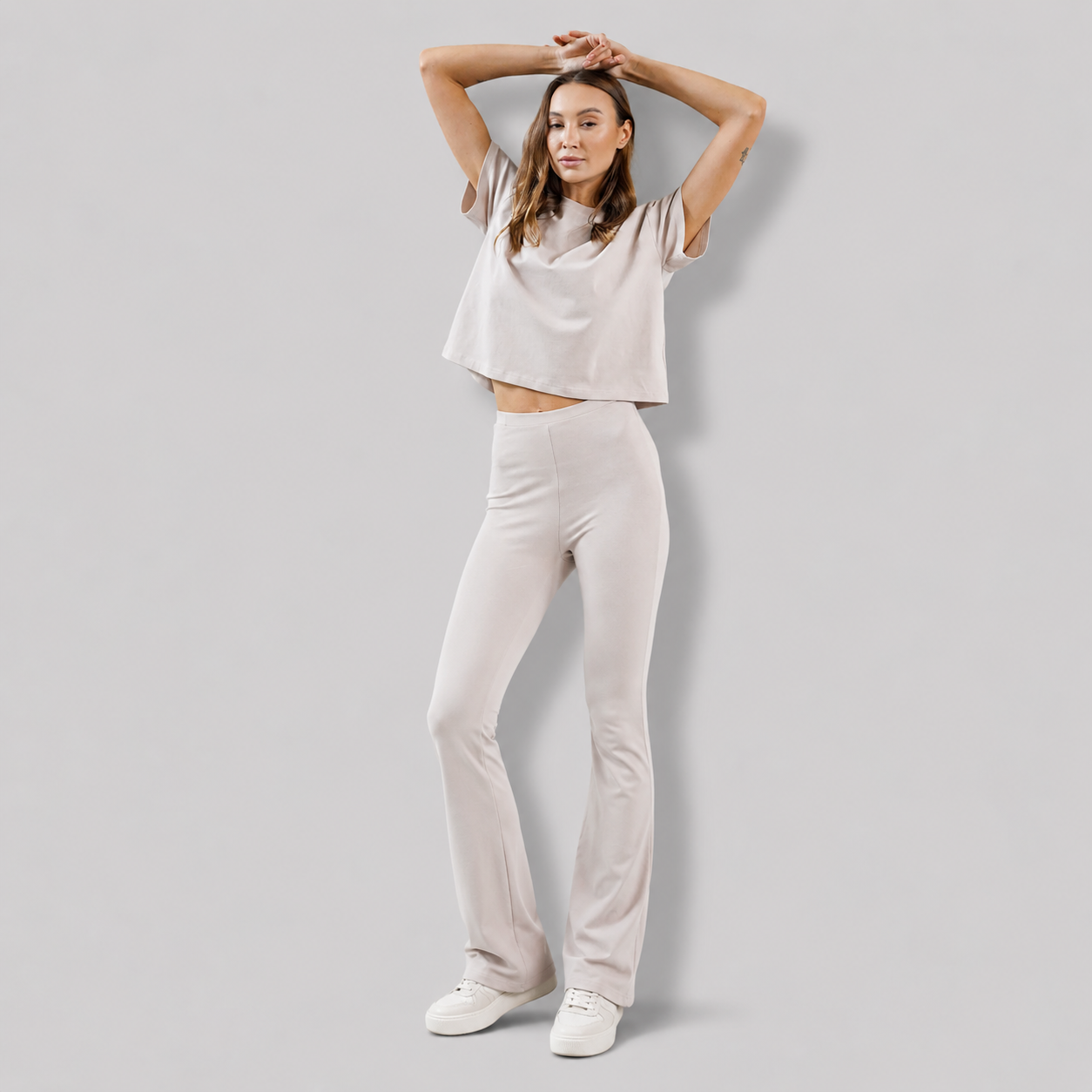 Damen Oversized Crop T-Shirt | Lucy's Vintage