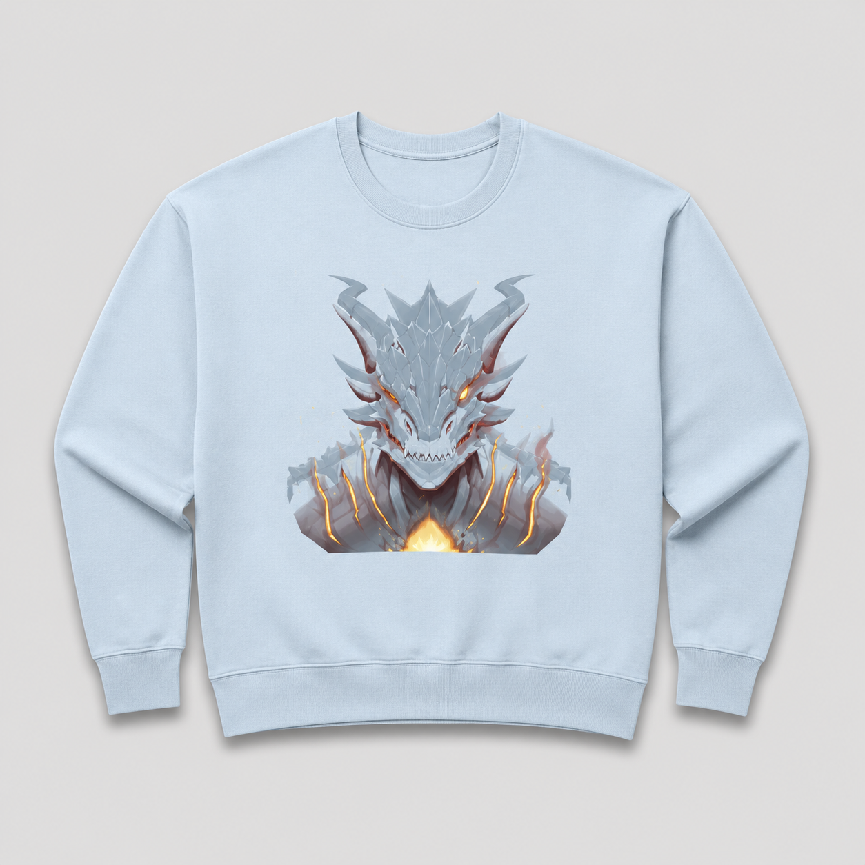 Drachen Grafik Rundhals-Sweatshirt | Lucys Vintage