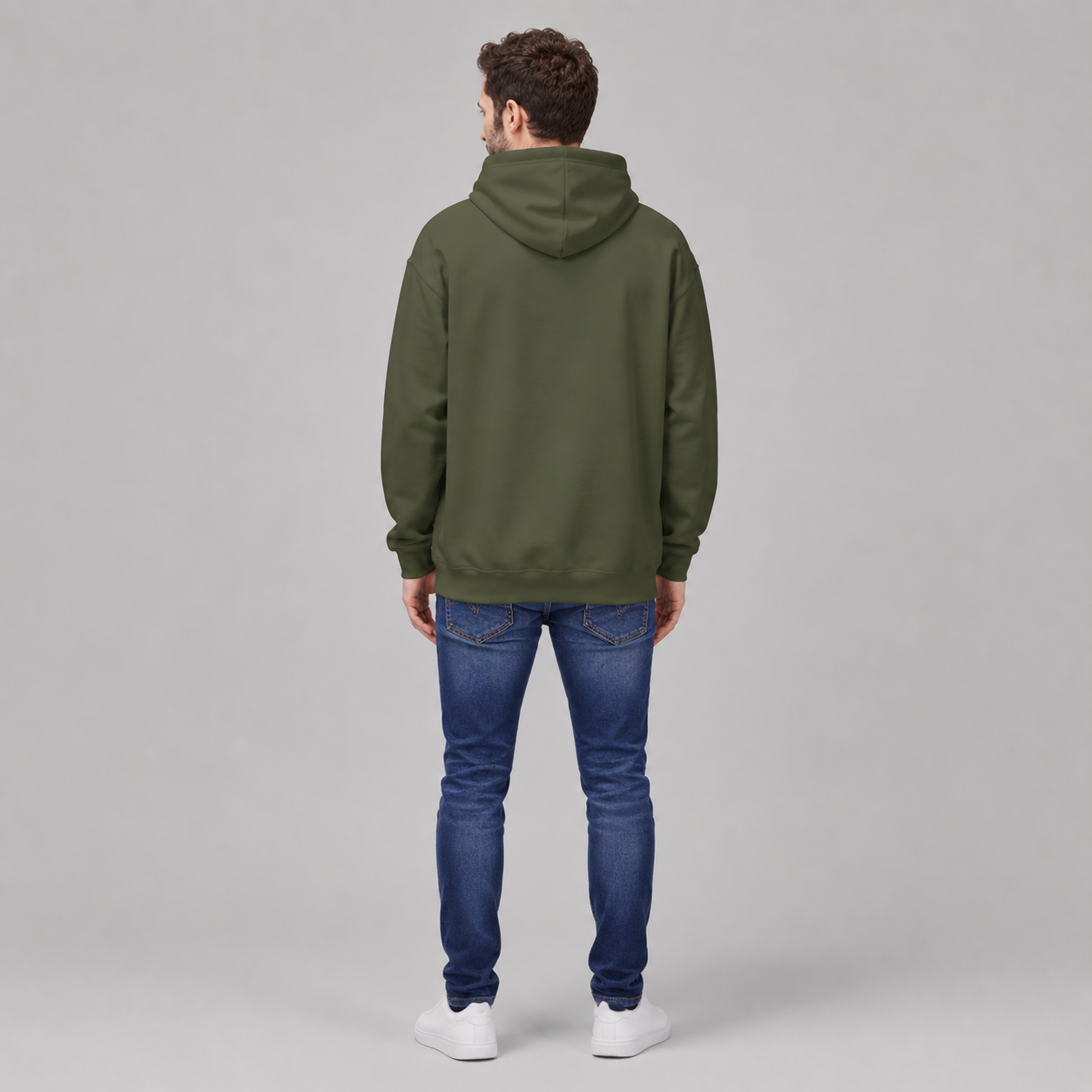 Herren Bemalter Apfel Grafik Hoodie | Lucys Vintage