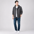 
Herren Plus Size Leichte Kapuzenjacke | Lucy's Vintage